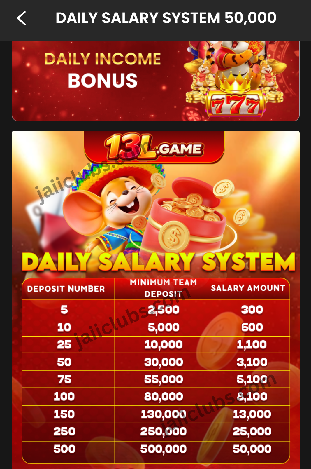 13 Club Game Login